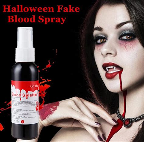 best fake blood for clothes|homemade blood makeup.